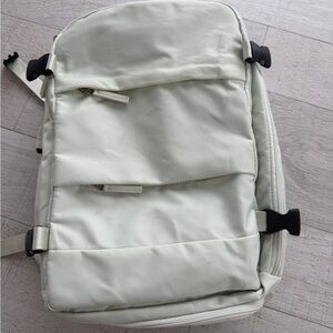 Mint color Travel backpack. Personal item size. Great condition